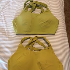 Lululemon Energy Hugh Impact bras, 36C
